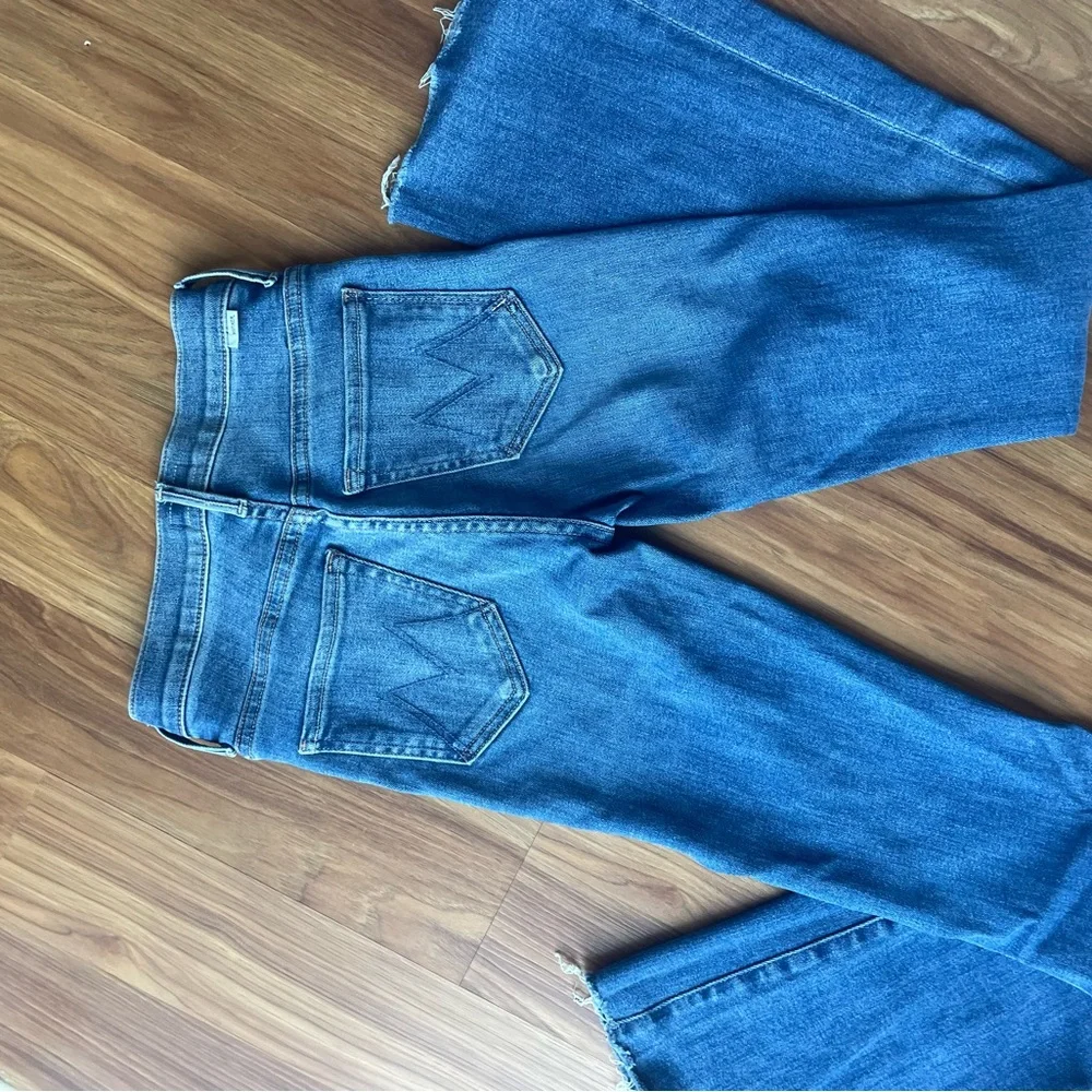 MOTHER jeans The Weekender Fray size 23 - Picture 10 of 11